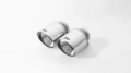 Picture of Remus Stainless Steel 102mm Short Style Straight Chrome Tail Pipe Set (Pair)