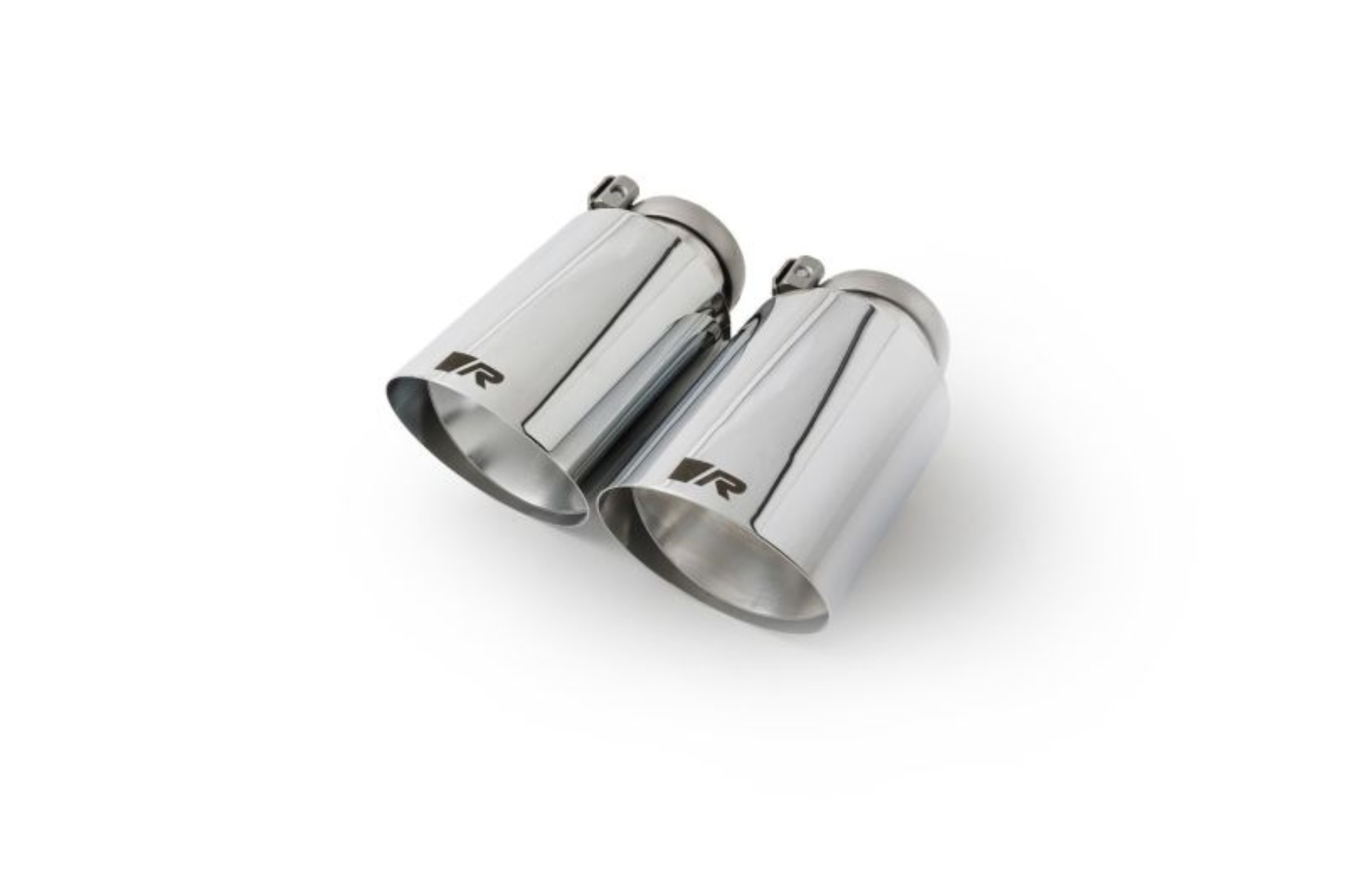 Picture of Remus Stainless Steel 102mm Straight Cut Chrome Tail Pipe Set (Quad Tips)