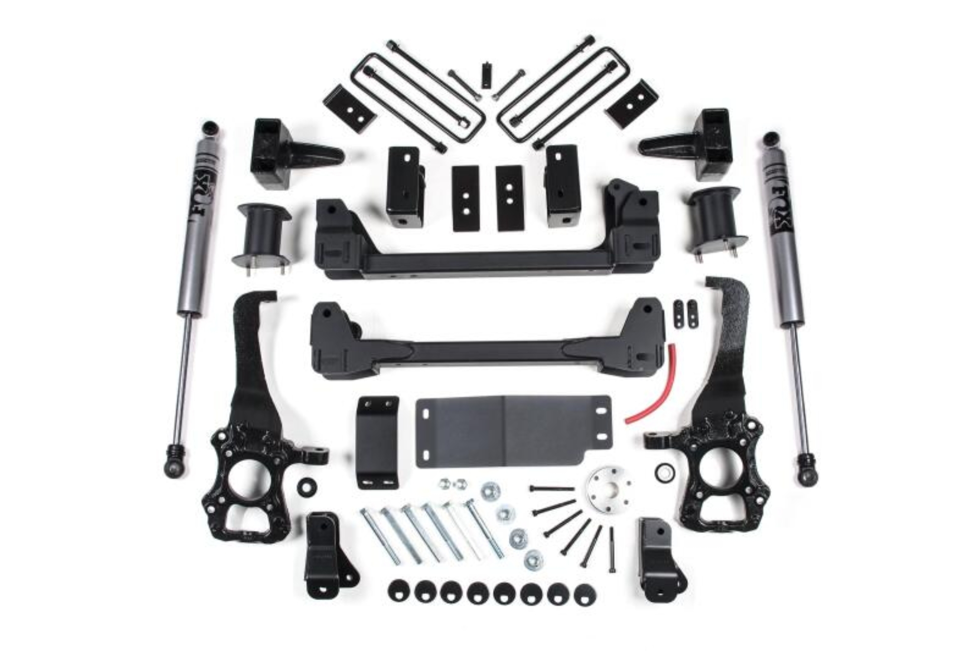 Picture of Zone Offroad 15-19 Ford F-150 6in Lift System - Fox Adv Shocks - Gas