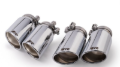 Picture of Remus 2014 BMW X4 F26 84mm Angled/Angled Rolled Edge Chrome Tail Pipe Set (Quad Tips)