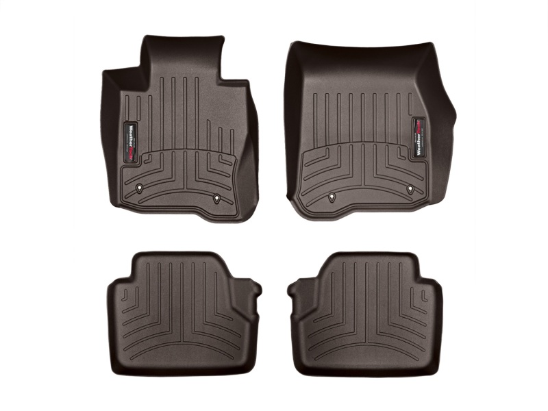 Picture of WeatherTech 2014+ BMW 4-Series Front & Rear FloorLiner - Cocoa