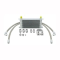 Picture of Mishimoto Universal Large Bar and Plate Dual Pass Black Oil Cooler