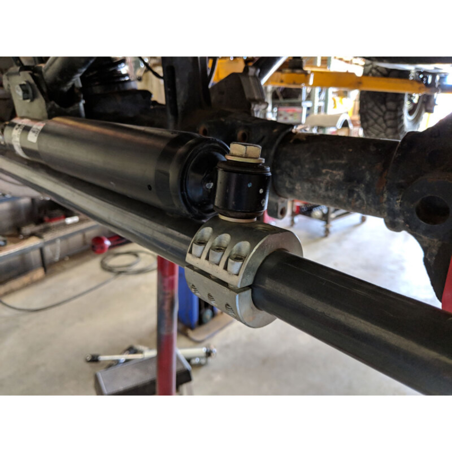 Picture of Synergy 2018+ Jeep Wrangler JL/JLU Steering Stabilizer Relocation Kit