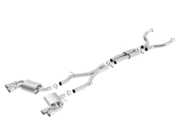 Picture of Borla Chevy 16-17 Camaro 6.2L ATAK Catback w/ Dual Tips (NPP) Dual Split Rear Exit