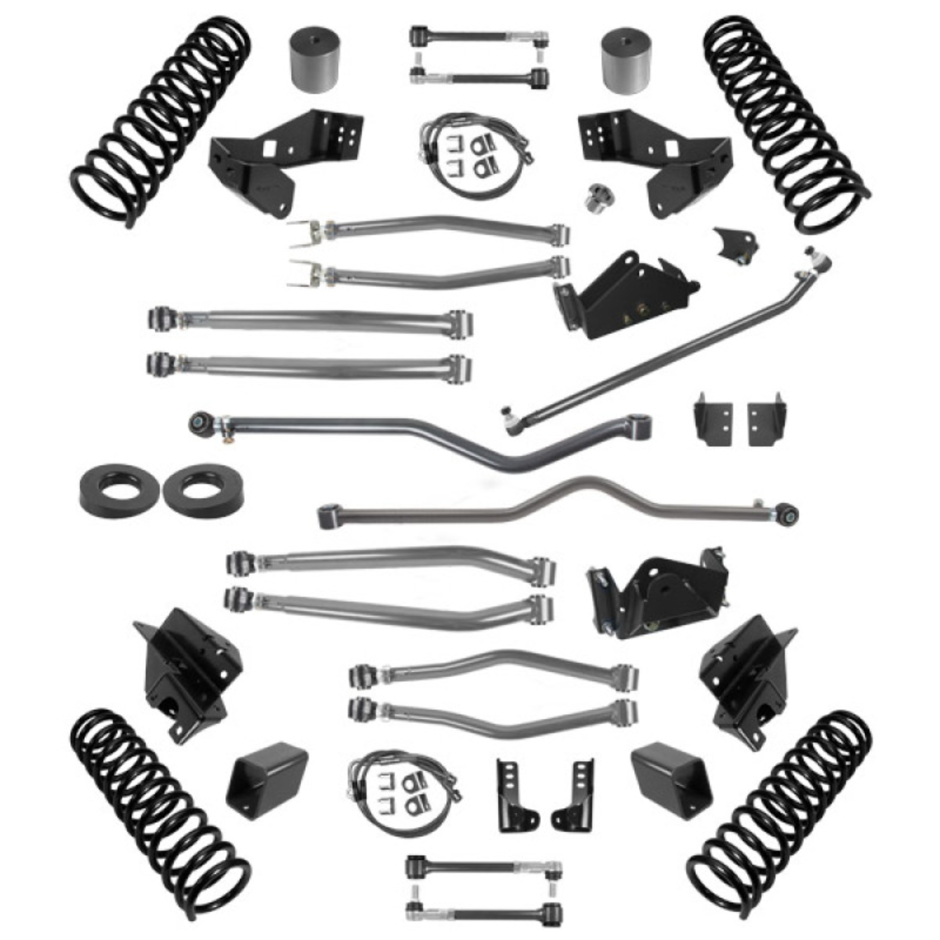 Picture of Synergy 07-18 Jeep Wrangler JKU 4 DR 4.5in Lift Stage 4 Suspension System