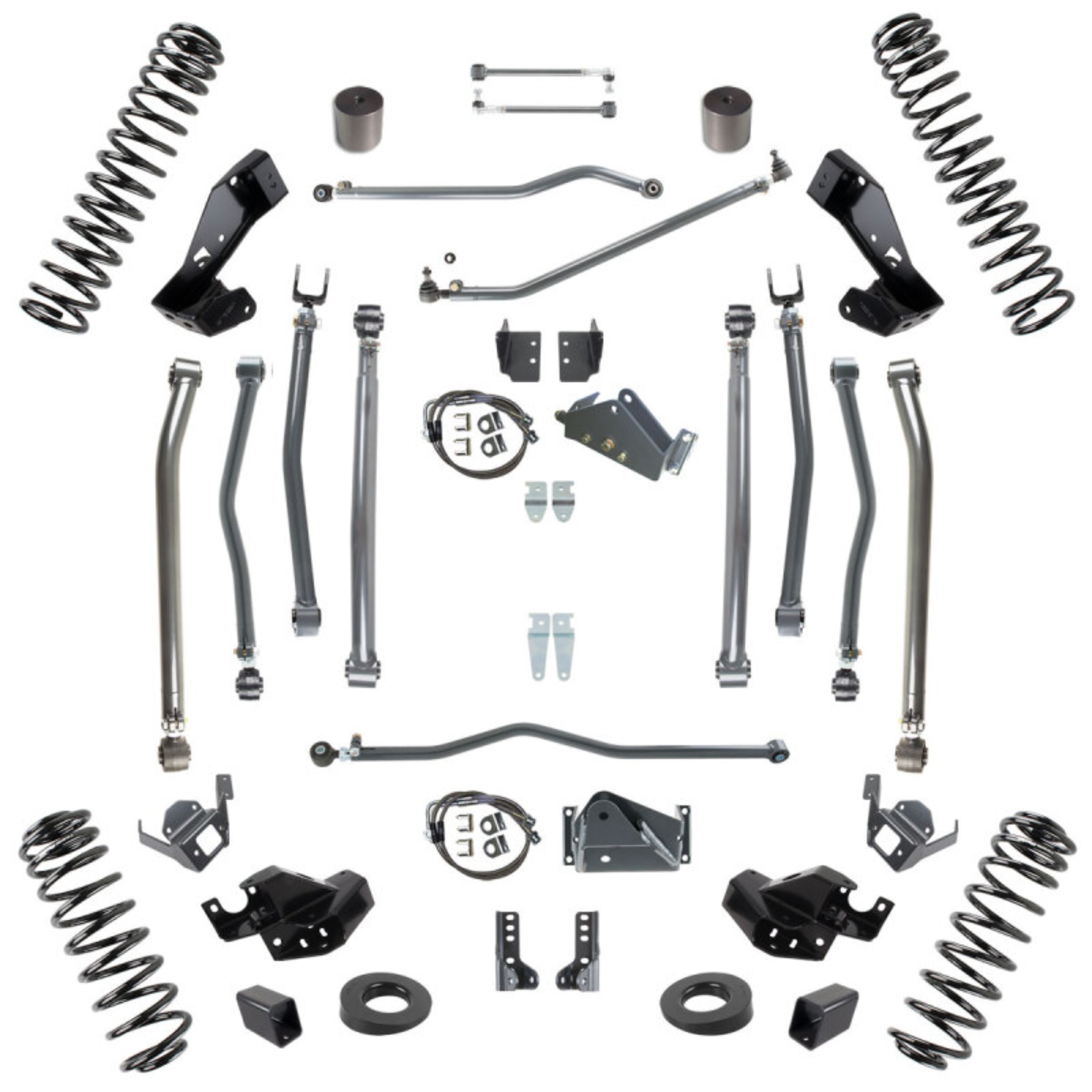 Picture of Synergy 07-18 Jeep Wrangler JKU 4 DR 6.0in Lift Stage 4 Suspension System