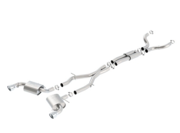 Picture of Borla 16-17 Chevy Camaro SS 6.2L ATAK Catback Single Split Rear Exit Exhaust w/Single Tips