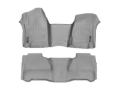 Picture of WeatherTech 2017+ Audi A4 (Sedan) Front & Rear FloorLiner - Grey