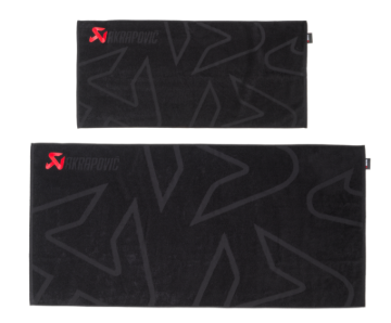 Picture of Akrapovic Towel Set - Black w/ Red Logo