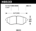 Picture of Hawk 05-08 LGT D1078 HPS Street Front Brake Pads