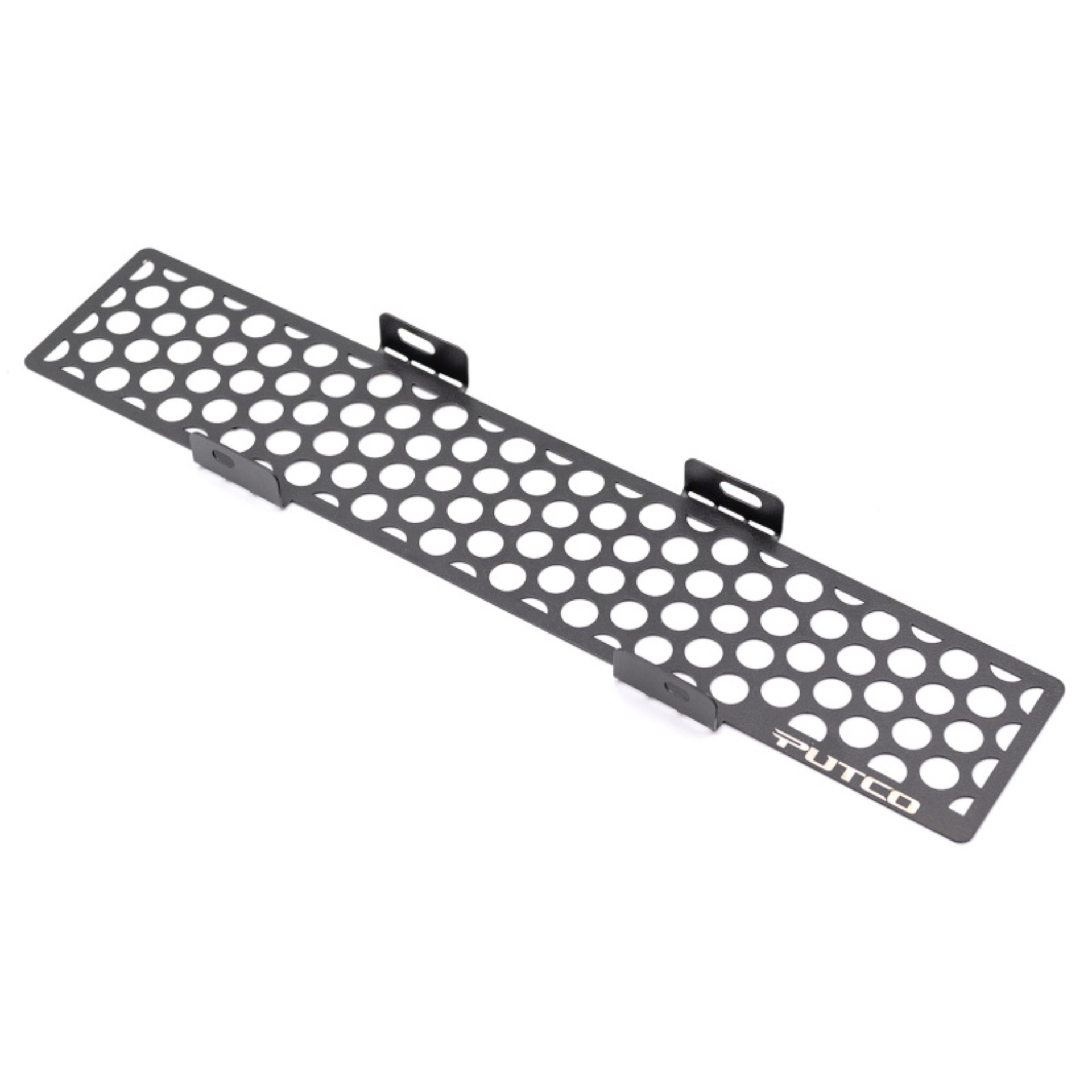 Picture of Putco 23-24 Ford F250/F350 Super Duty Punch Design Bumper Grille Inserts - Black Powdercoated