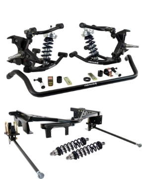 Picture of Ridetech 88-98 Chevy C1500 2WD CoilOver Suspension System w/ HD Drop Spindles
