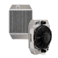 Picture of Mishimoto Universal Drag Race Performance Aluminum Radiator - Natural