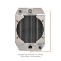 Picture of Mishimoto Universal Drag Race Performance Aluminum Radiator - Natural