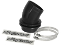 Picture of aFe Magnum FORCE Silicone Coupling Kit 3-1/2in ID x 30 Deg. Bellows Elbow - Black