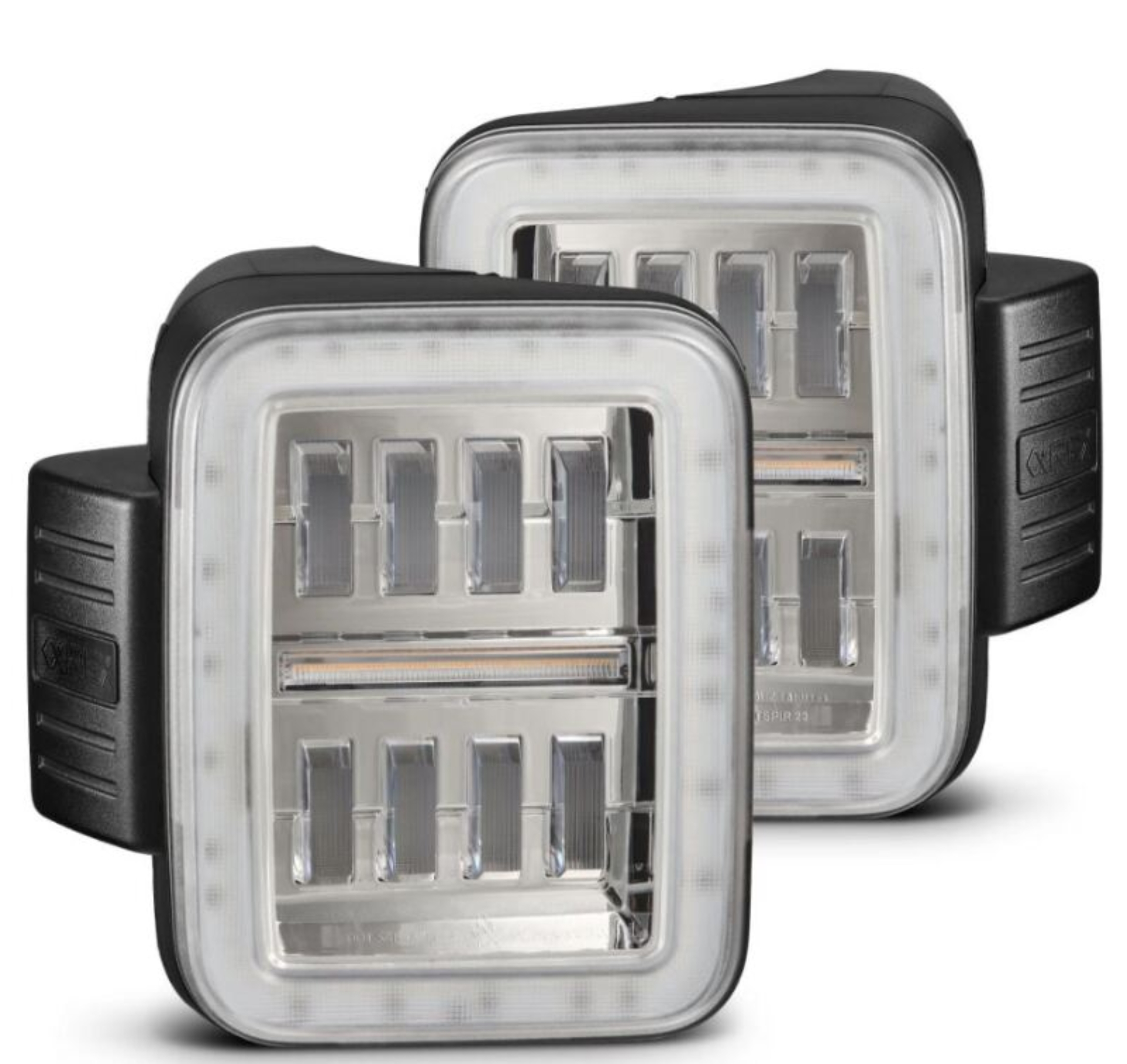Picture of AlphaRex 19-24 Jeep Gladiator JT Nova-Series Prismatic LED Tail Lights - Chrome