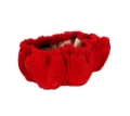 Picture of NRG Steering Wheel Cover - Red Stretch Micro Fiber w/ NRG Tag