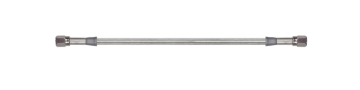 Picture of Goodridge 17in Universal Brake Line Assembly w/SS Fittings & Clear Hose