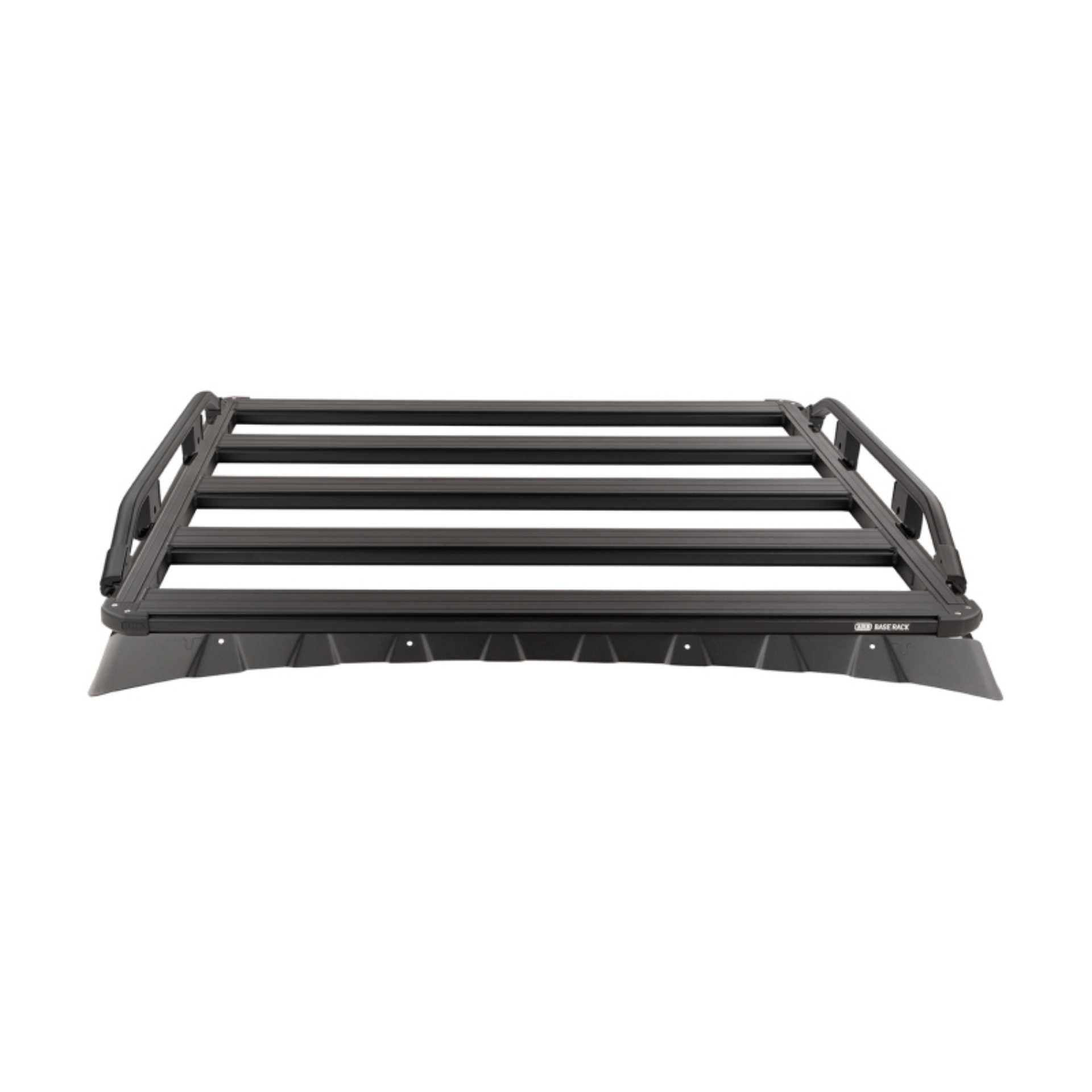 Picture of ARB 16-22 Toyota Tacoma 49in x 51in BASE Rack Kit with Trade Guard Rails & Deflector