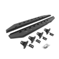 Picture of Go Rhino 18-22 Jeep Wrangler JL 2DR RB20 Slim Running Boards Kit (Incl. Brackets) - Tex. Blk