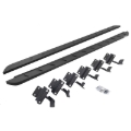 Picture of Go Rhino 15-22 Ford F-150 SC 4DR RB10 Slim Running Boards Kit (w/Brackets) - Tex. Blk