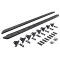 Picture of Go Rhino 20-22 Jeep Gladiator JT 4DR RB10 Slim Running Boards Kit (Incl. Brackets) - Tex. Blk