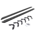 Picture of Go Rhino 04-14 Ford F-150 Super Crew 4DR RB10 Slim Running Boards Kit (Incl. Brackets) - Tex. Blk