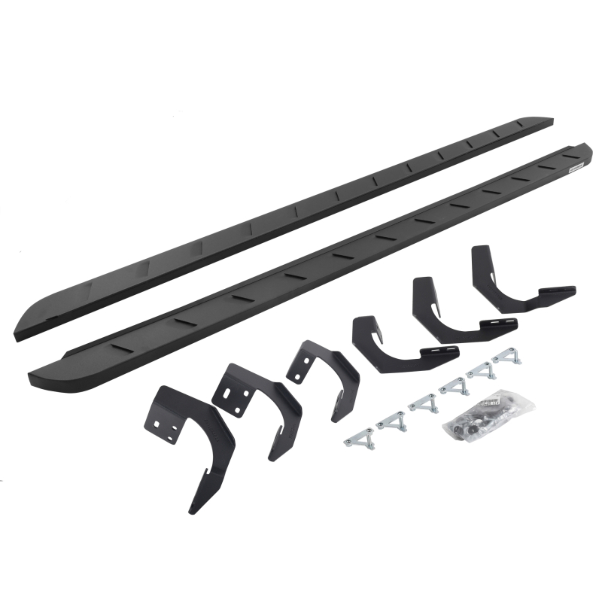 Picture of Go Rhino 15-22 Ram 1500 CC 4DR (Clssc Bdy) RB10 Slim Running Boards Kit (Incl. Brackets) - Tex. Blk