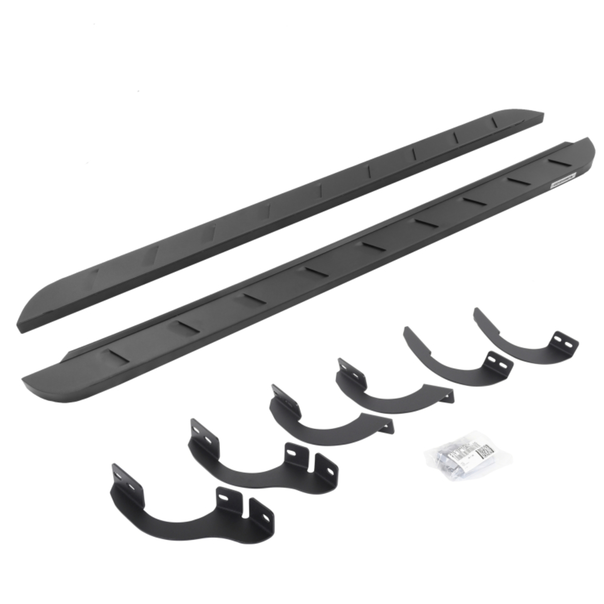 Picture of Go Rhino 14-22 Toyota 4Runner (No Ltd/Nghtshd) RB10 Slim Running Boards Kit (w/Brackets) - Tex. Blk