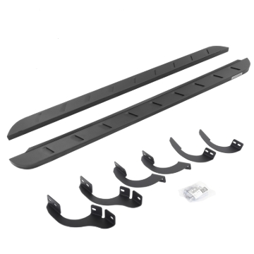 Picture of Go Rhino 14-22 Toyota 4Runner (No Ltd/Nghtshd) RB10 Slim Running Boards Kit (w/Brackets) - Tex. Blk