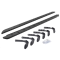 Picture of Go Rhino 99-16 Ford F-250 / F-350 Super Cab 4DR RB10 Slim Running Boards Kit (w/Brackets) - Tex. Blk