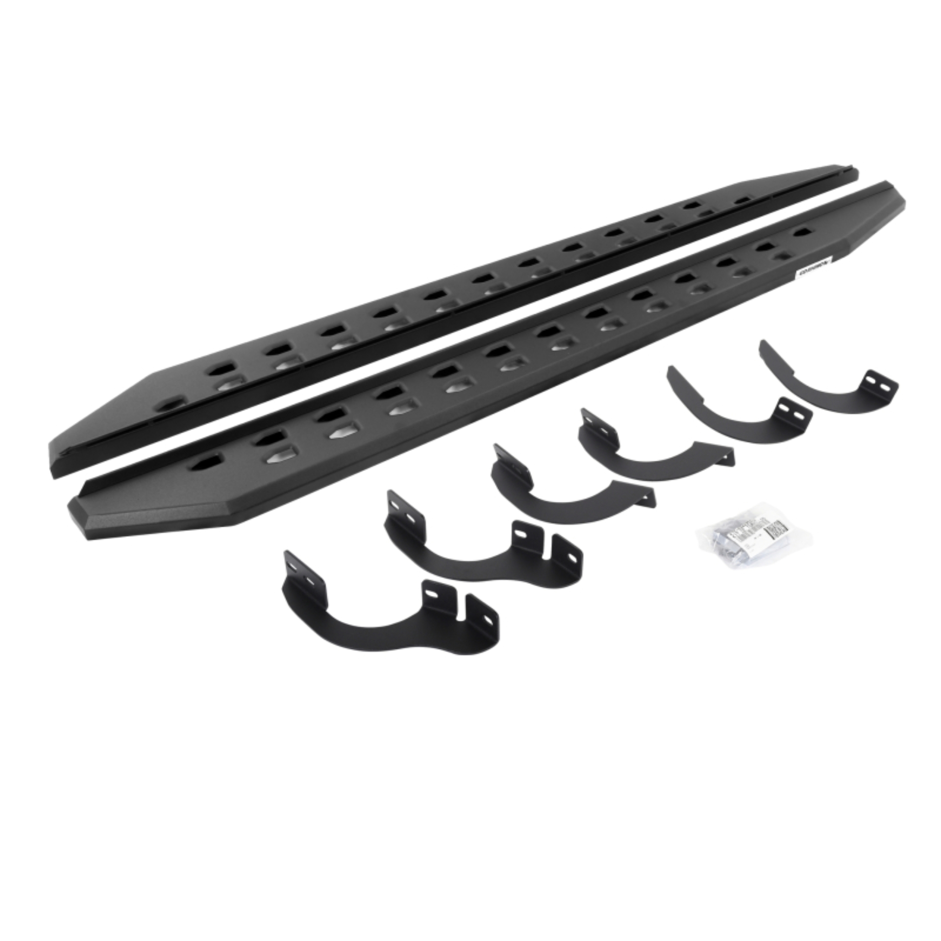 Picture of Go Rhino 14-22 Toyota 4Runner (No Ltd/Nghtshd) RB20 Slim Running Boards Kit (w/Brackets) - Tex. Blk