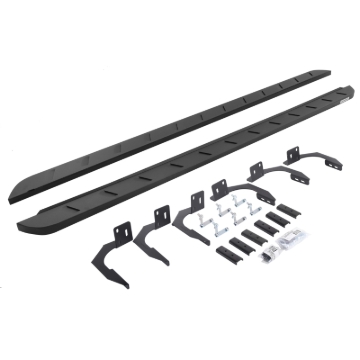 Picture of Go Rhino 10-22 Ram 2500/3500HD Crew Cab 4DR RB10 Slim Running Boards Kit (Incl. Brackets) - Tex. Blk