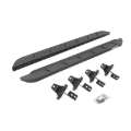 Picture of Go Rhino 18-22 Jeep Wrangler JL 2DR RB10 Slim Running Boards Kit (Incl. Brackets) - Bedliner Coating
