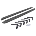 Picture of Go Rhino 99-16 Ford F-250 / F-350 CC 4DR RB10 Slim Running Boards Kit (w/Brackets) - Bedliner Coat