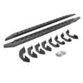 Picture of Go Rhino 07-21 Toyota Tundra DC 4DR RB20 Slim Running Boards Kit (Incl. Brackets) - Bedliner Coating