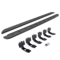 Picture of Go Rhino 19-22 Ram 1500 CC 4DR (Not Classic) RB10 Slim Running Boards Kit (w/Brackets) - Bedliner Ct