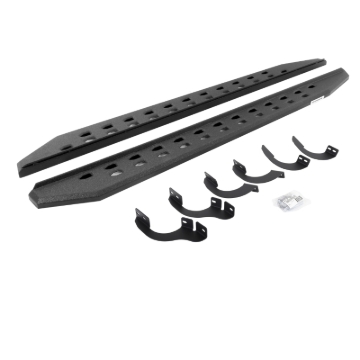 Picture of Go Rhino 14-22 Toyota 4Runner (No Ltd/Ngtshd) RB20 Slim Running Boards Kit(w/Brackets) - Bedliner Ct