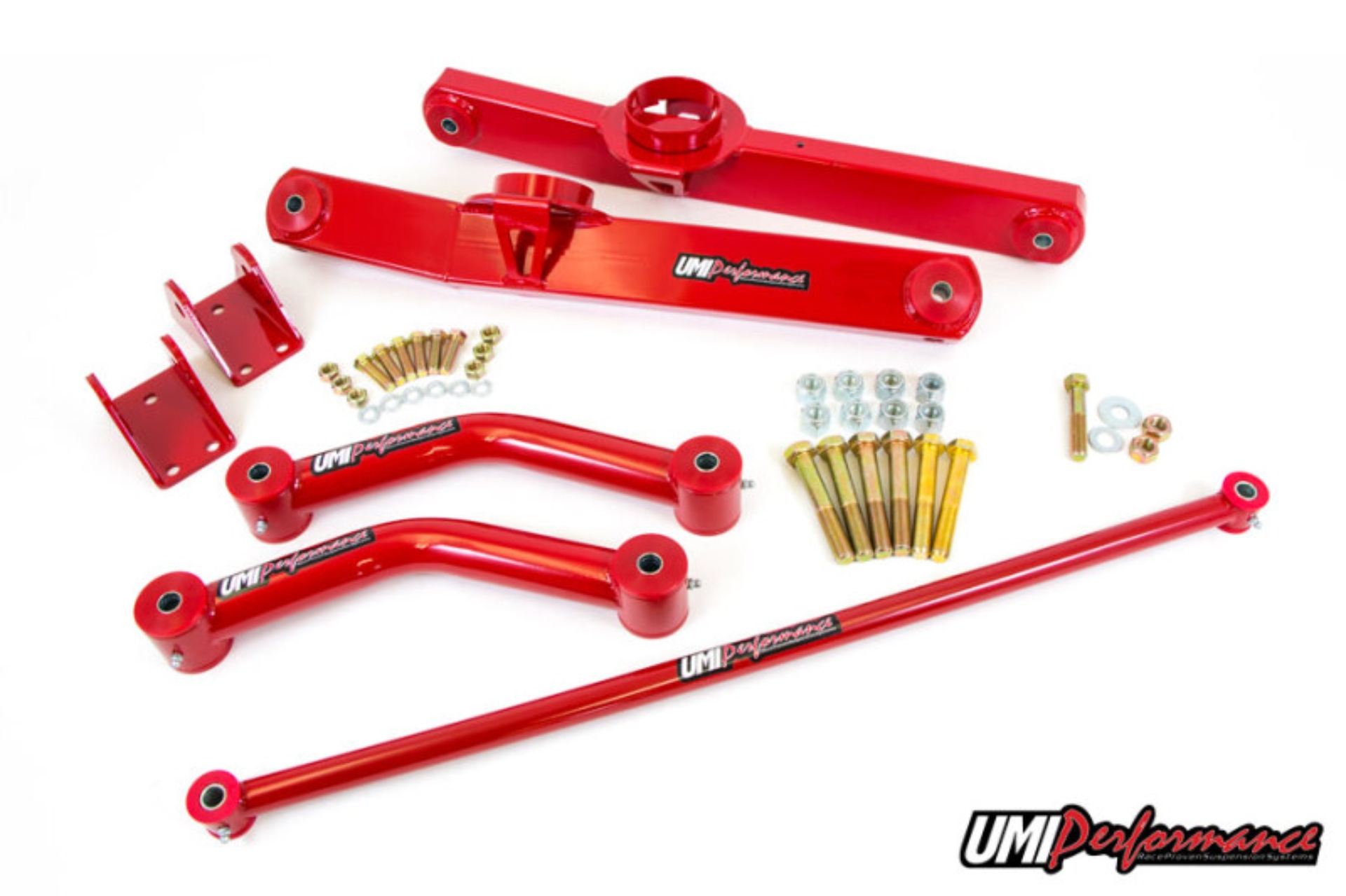 Picture of UMI Performance 59-64 GM B-Body Rear Suspension Kit 4-Link- Chevy only - Black