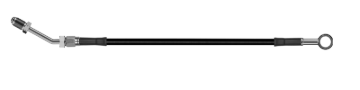Picture of Goodridge 78in Universal Clutch Line w/SS Fittings & Black Hose - Straight Banjo w/M10 Fitting