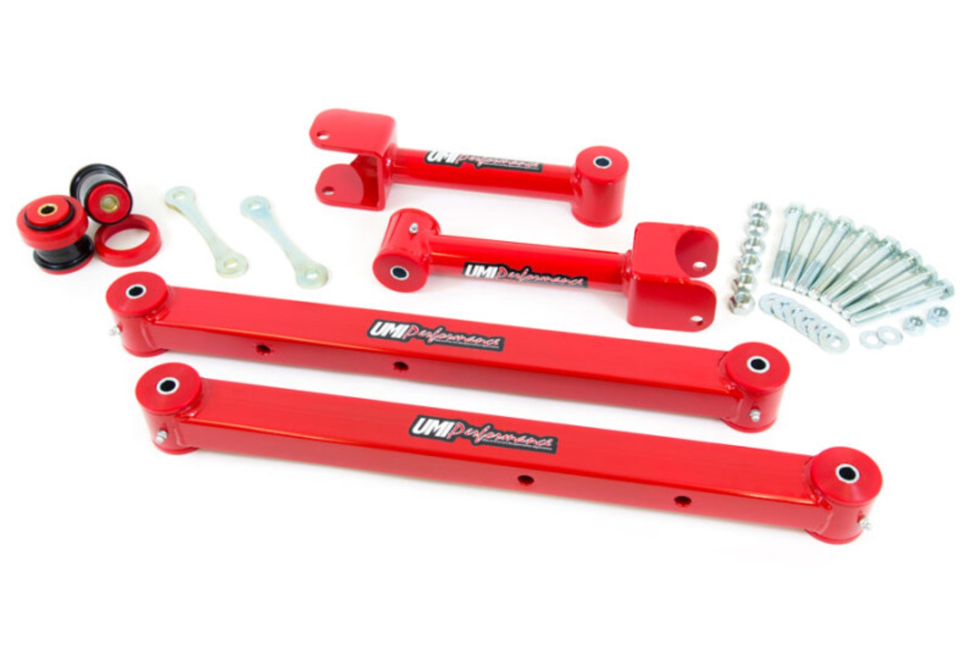 Picture of UMI Performance 73-77 GM A-Body Rear Suspension Kit Non Adj - Red