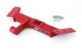 Picture of UMI Performance 82-92 GM F-Body Tunnel Mounted Trq. Arm Fits T5 700R4- No Loop - Red