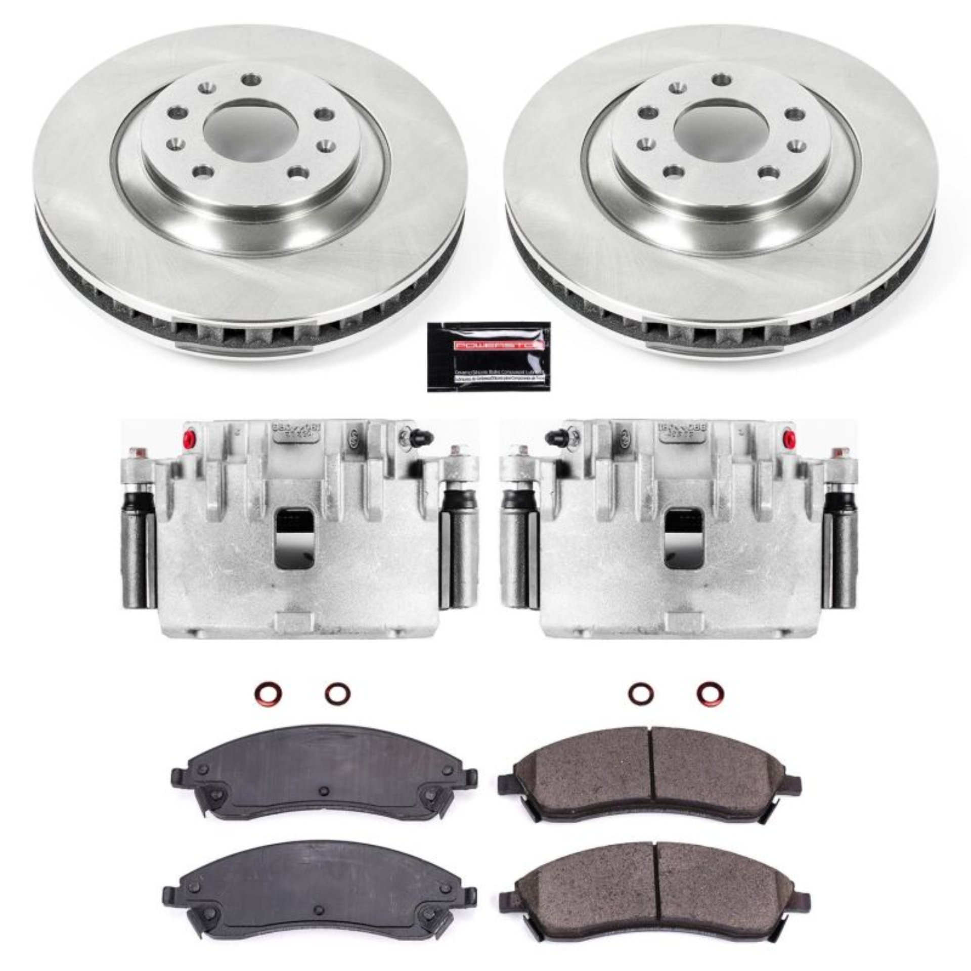 Picture of Power Stop 04-05 Pontiac Bonneville Front Autospecialty Kit w/Cals