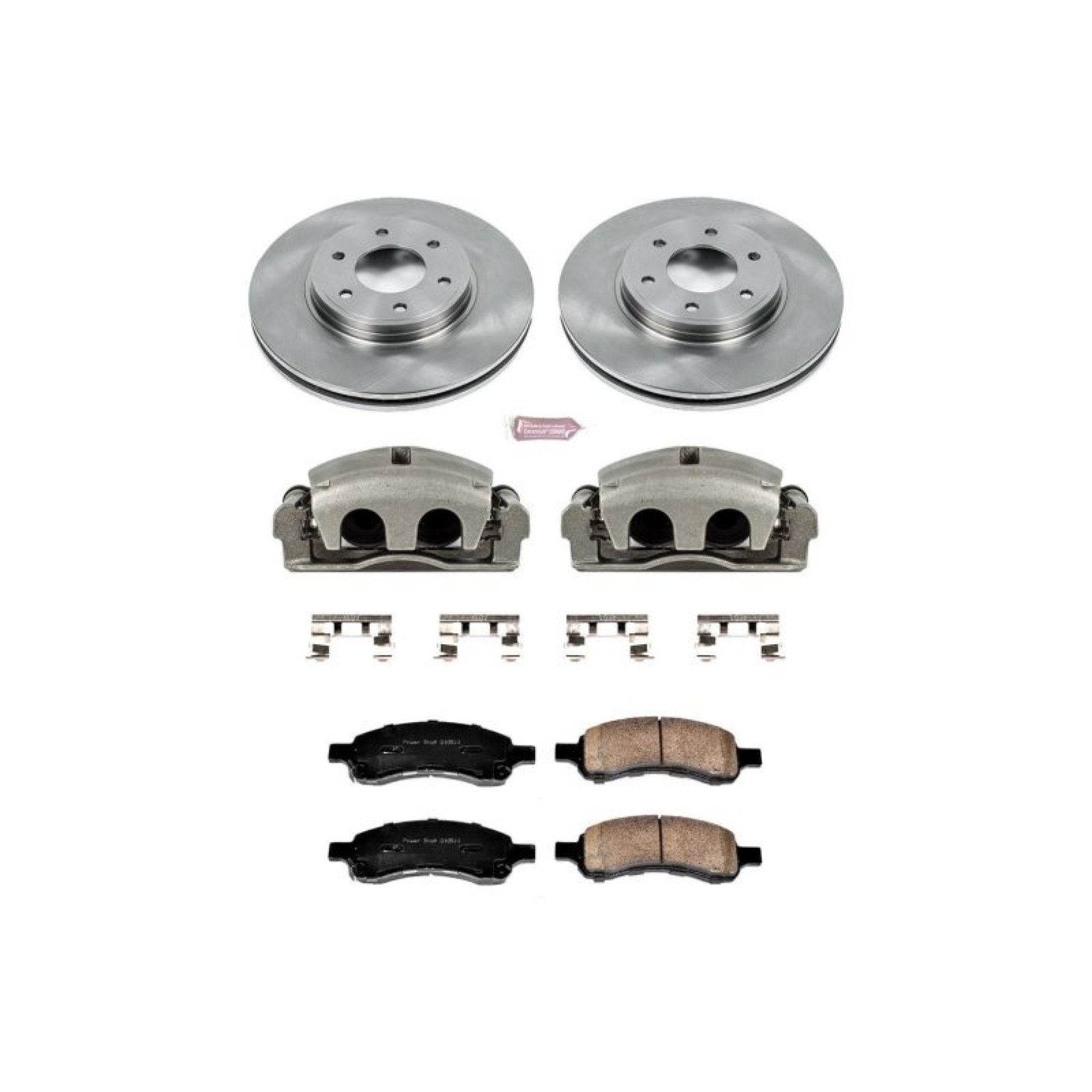 Picture of Power Stop 08-09 Saab 9-7x Front Autospecialty Kit w/Cals