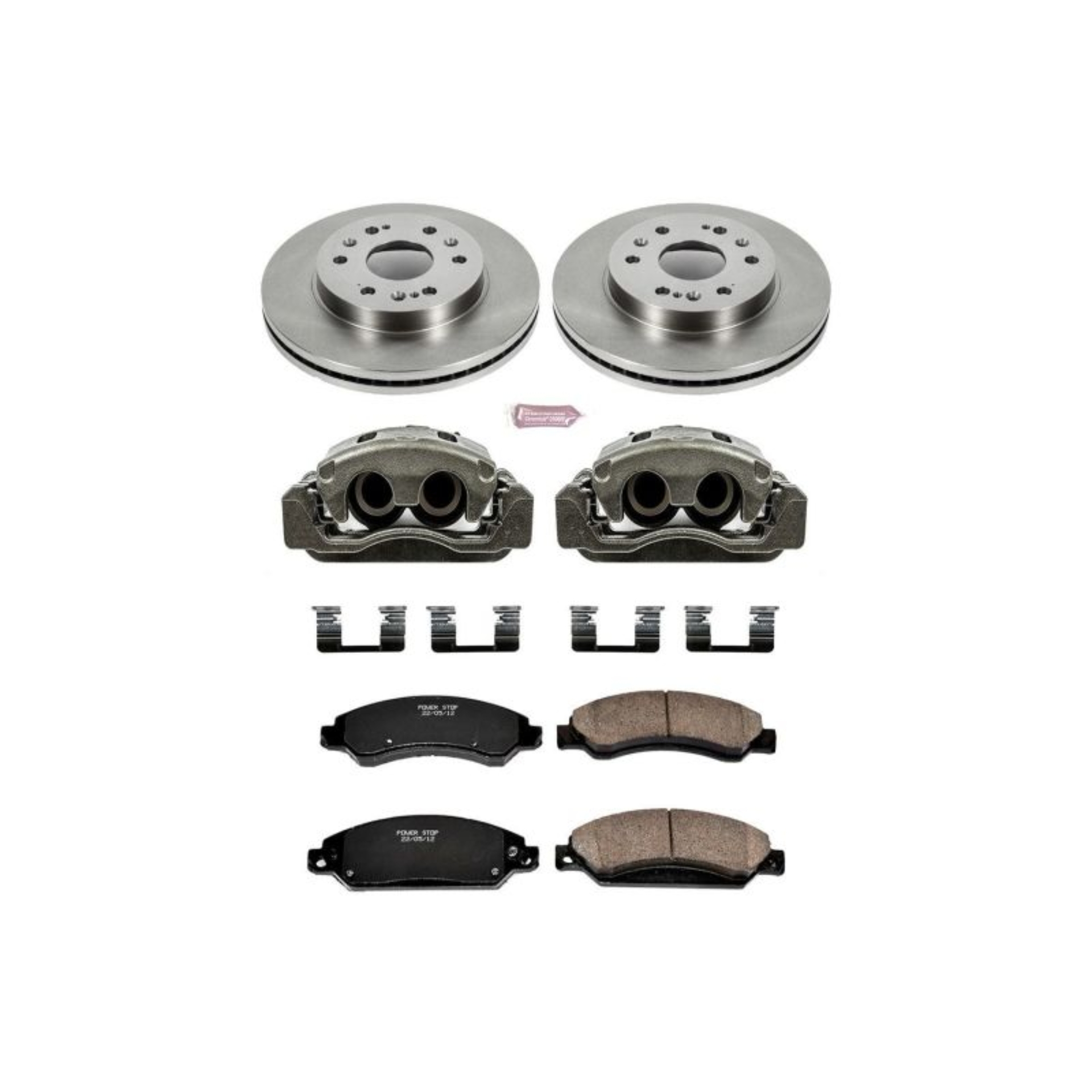 Picture of Power Stop 2007 GMC Yukon XL 1500 Front Autospecialty Kit w/Cals