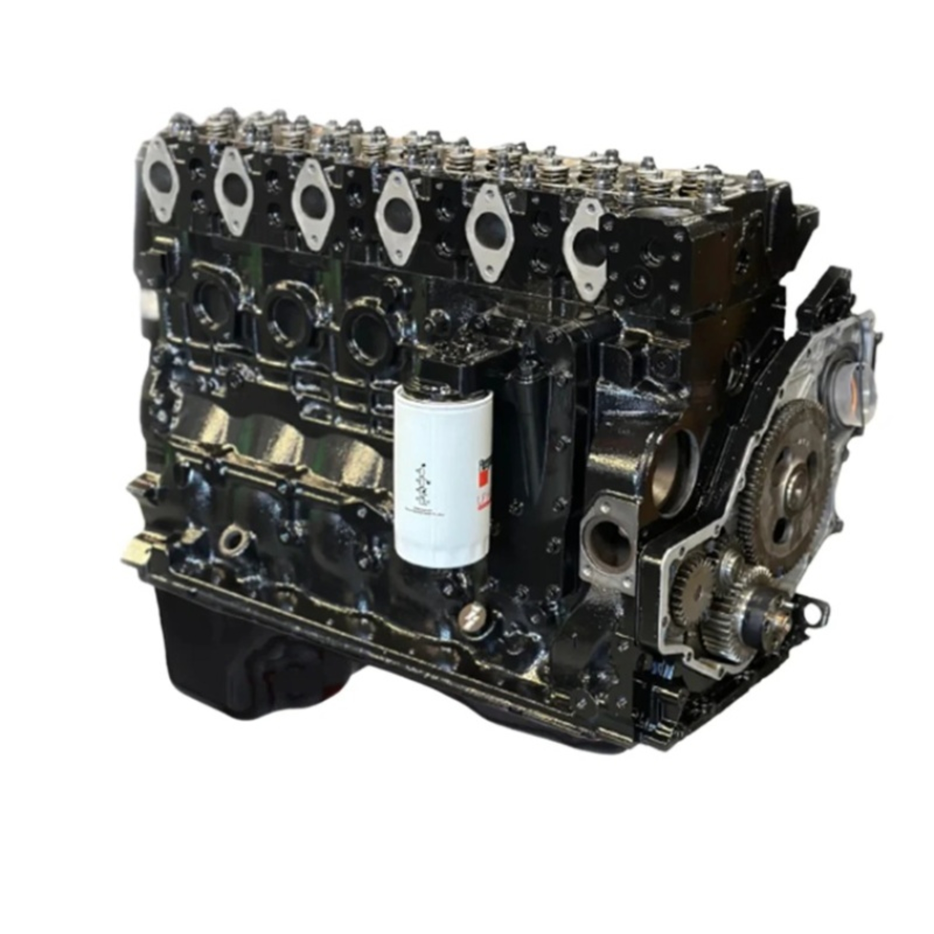 Picture of Industrial Injection 07.5-18 Dodge Cummins 6.7L Common Rail Stock Long Block Engine w/ARP Head Studs