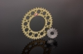 Picture of Renthal 21+ Royal Enfield 350 Hunter/Meteor/Classic Reborn Rear Sprocket - 520-42P Teeth Hard And
