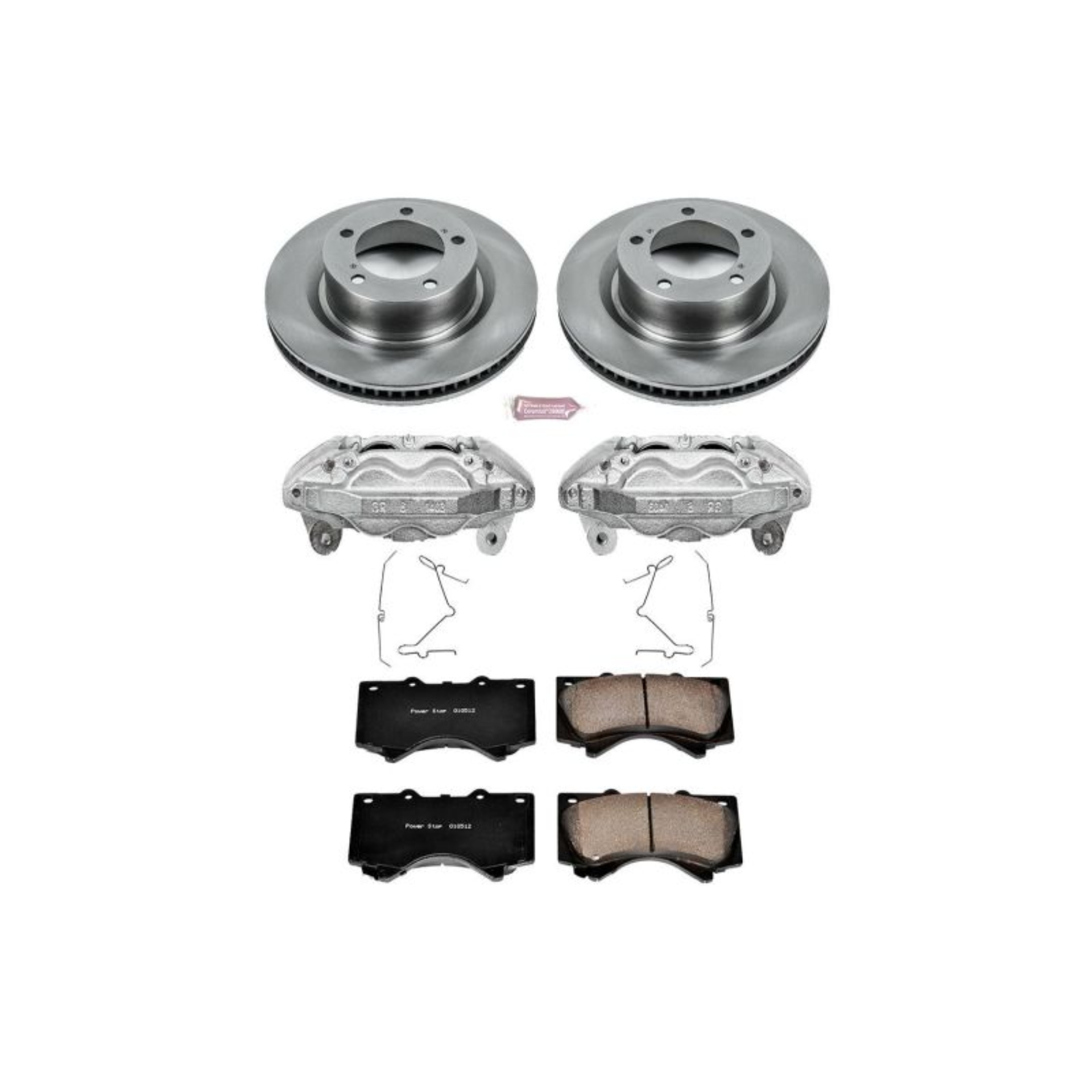 Picture of Power Stop 07-15 Toyota Tundra Front Autospecialty Kit w/Cals