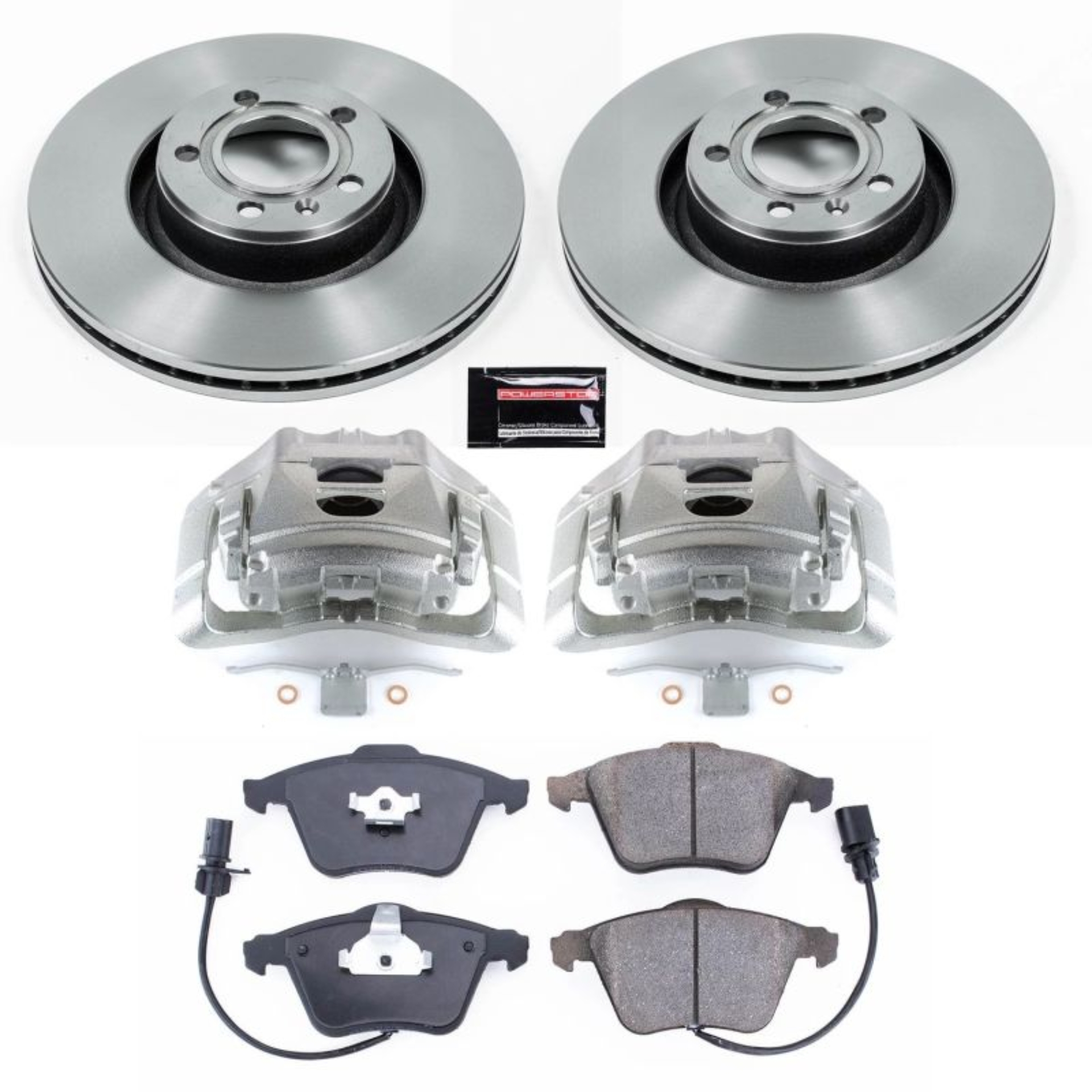 Picture of Power Stop 05-08 Audi A6 Quattro Front Autospecialty Kit w/Cals