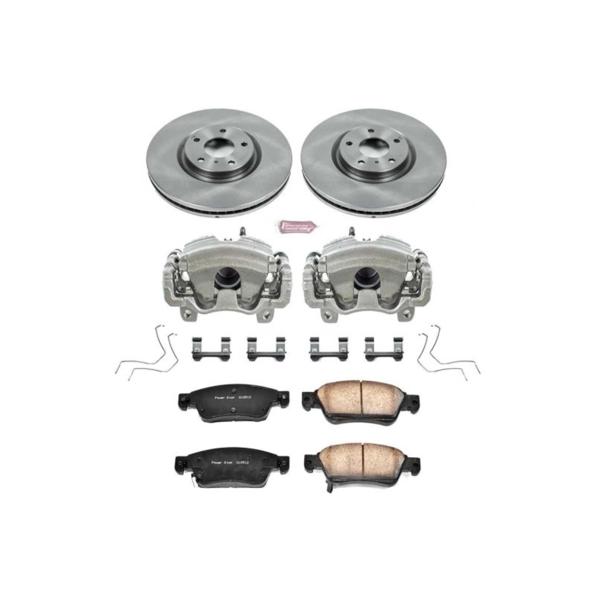 Picture of Power Stop 14-15 Infiniti Q60 Front Autospecialty Kit w/Cals
